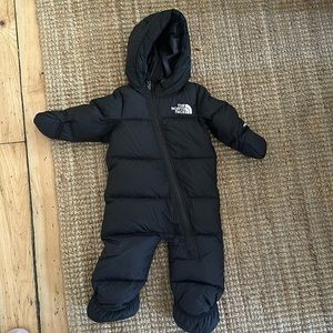 Black The North Face Snowsuit